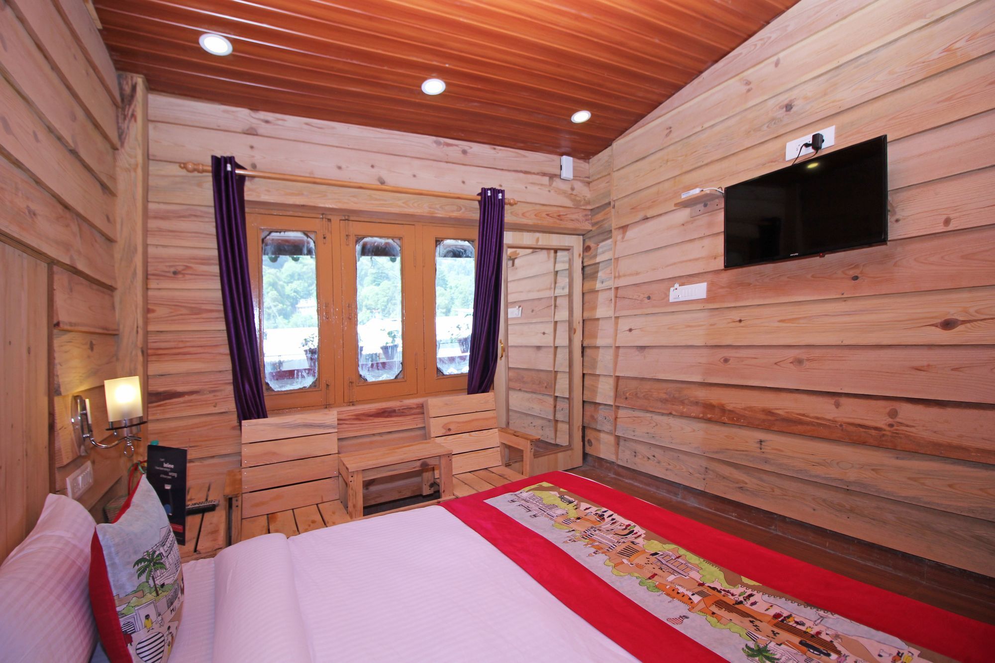 נייניטל Oyo 3128 Hotel Panorama מראה חיצוני תמונה